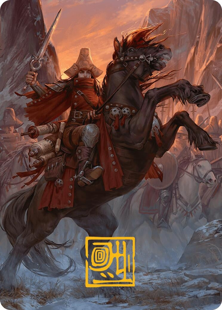 Zealous Conscripts Art Card (Gold-Stamped Signature) (12)