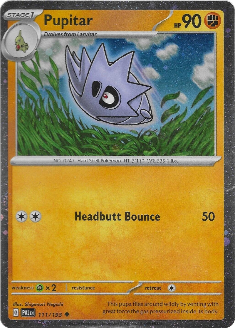 Image for Pupitar - 111/193 (Cosmo Foil) (111/193) (Miscellaneous Cards & Products) - Pokemon