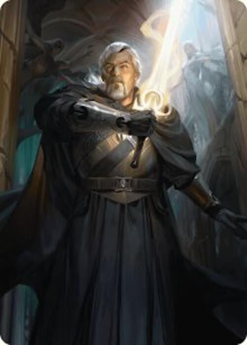 Odric, Lunarch Marshal Art Card (1) (Art Series: Innistrad Remastered)