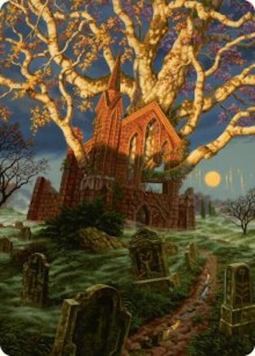 Abundant Growth Art Card (13) (Art Series: Innistrad Remastered)