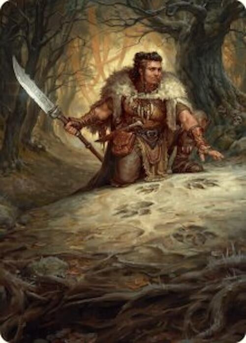 Tireless Tracker Art Card (16) (Art Series: Innistrad Remastered)