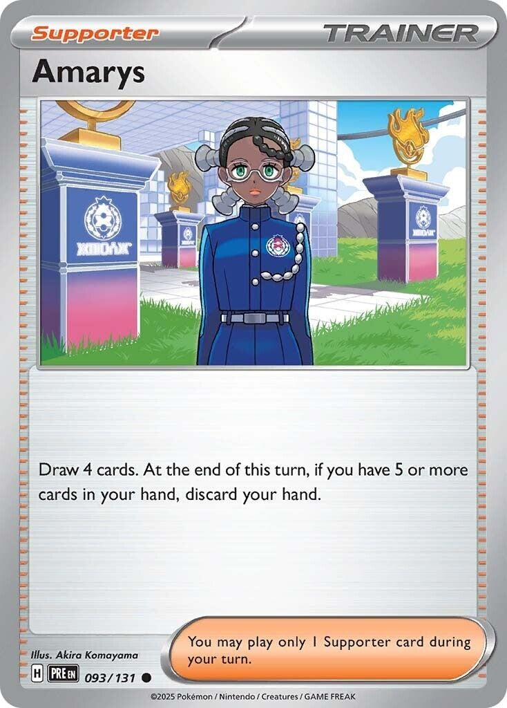 Image for Amarys (093/131) (SV: Prismatic Evolutions) - Pokemon