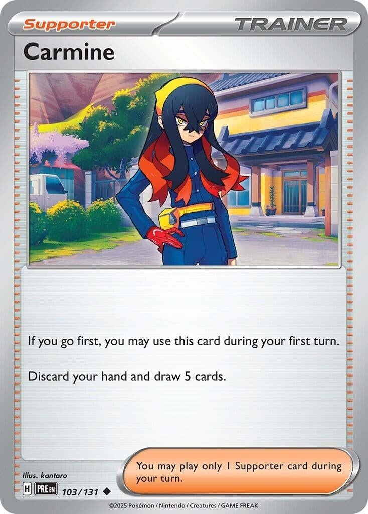 Image for Carmine (103/131) (SV: Prismatic Evolutions) - Pokemon