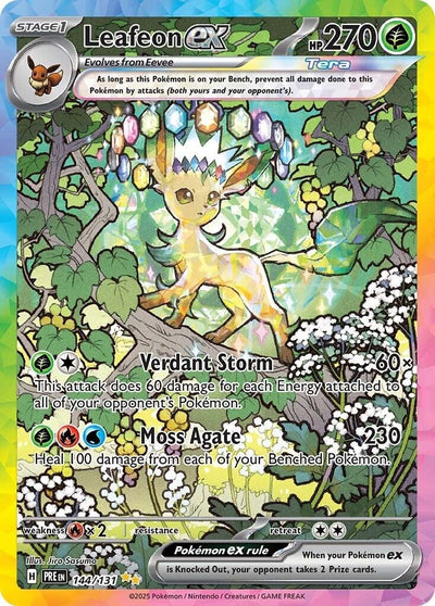 Leafeon ex (144/131) (SV: Prismatic Evolutions)