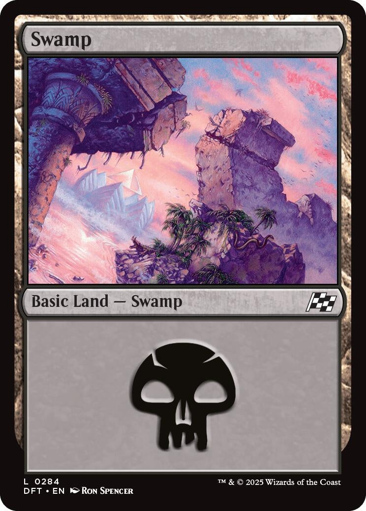 Swamp (0284) (284) (Aetherdrift)