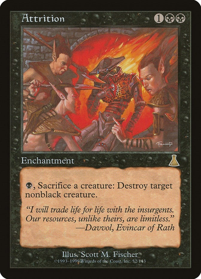 Attrition (52) (Urza's Destiny)