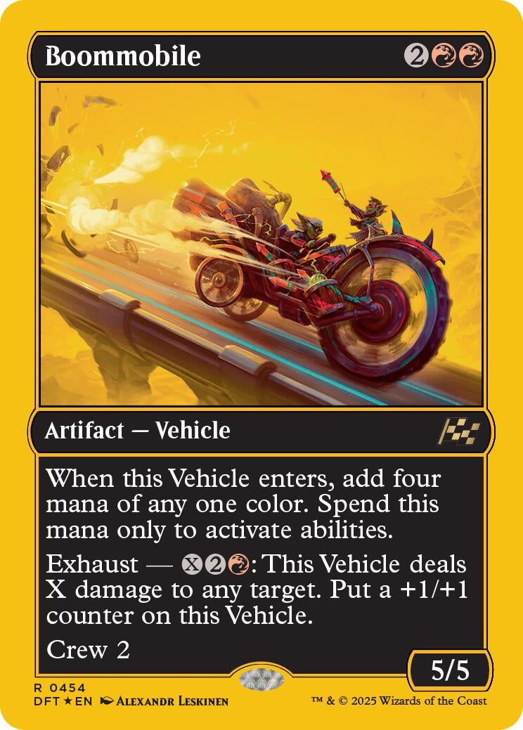 Boommobile (First-Place Foil) (454) (Aetherdrift)