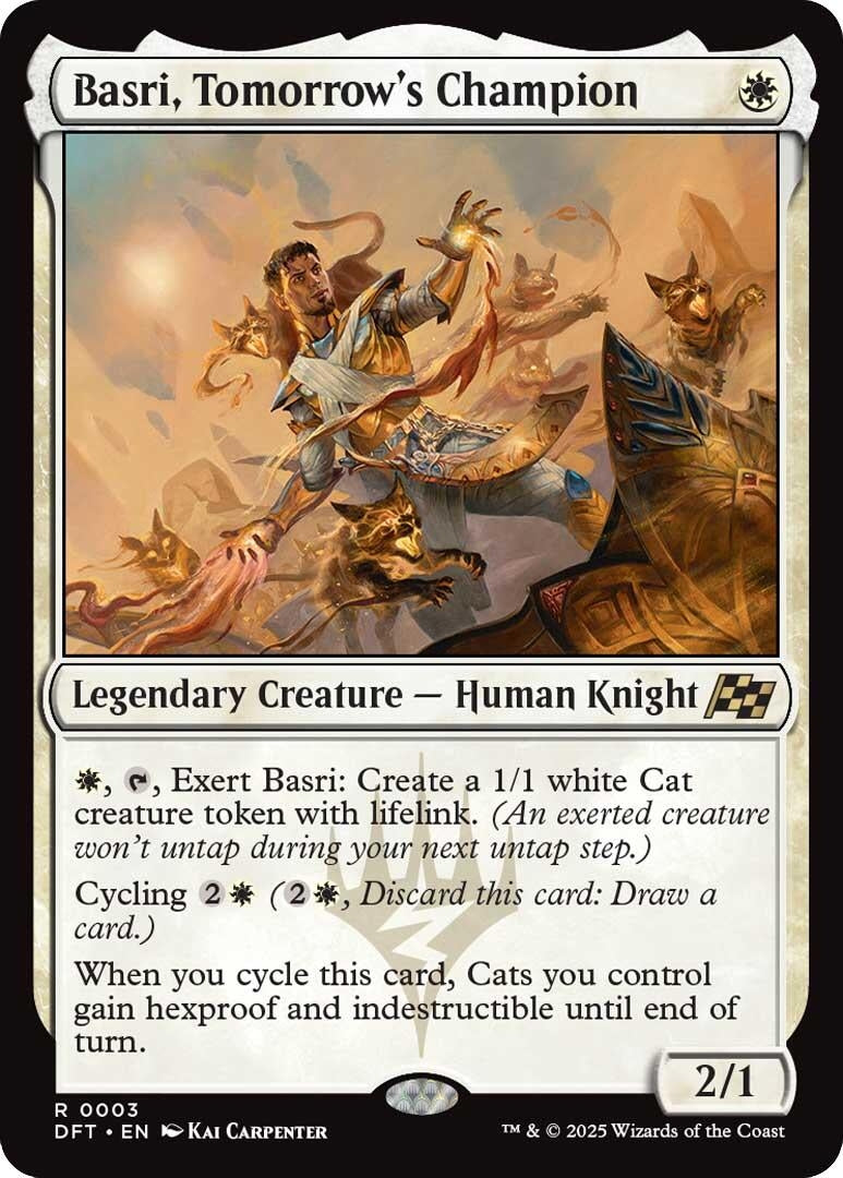 Basri, Tomorrow's Champion (3) (Aetherdrift)