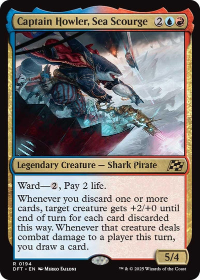 Captain Howler, Sea Scourge (194) (Aetherdrift)