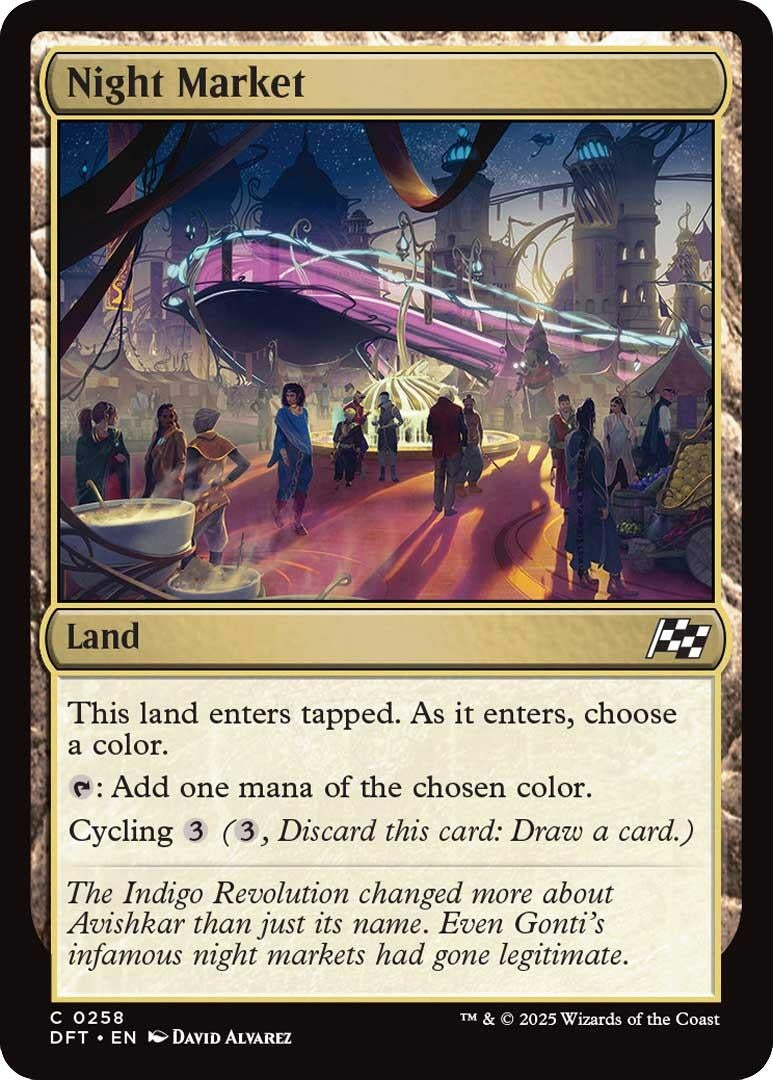 Image for Night Market (258) (Aetherdrift) - Magic: The Gathering
