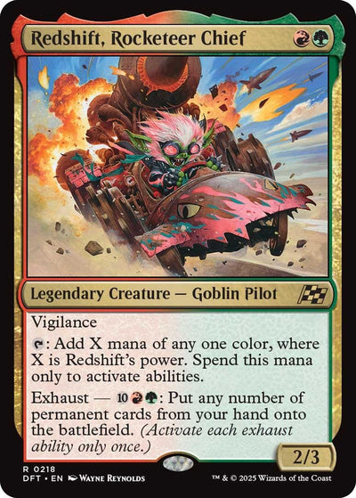 Redshift, Rocketeer Chief (218) (Aetherdrift)