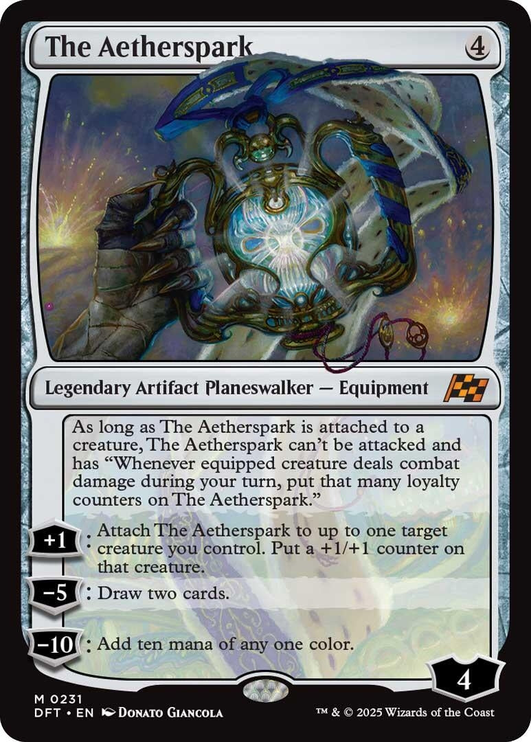 Image for The Aetherspark (231) (Aetherdrift) - Magic: The Gathering