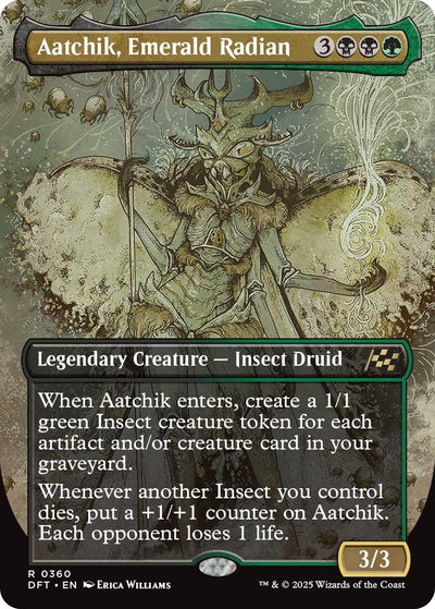 Aatchik, Emerald Radian (Borderless) (360) (Aetherdrift)