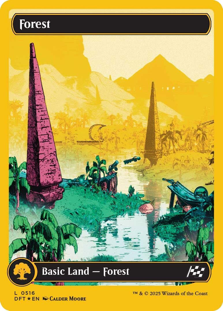Forest (0516) (First-Place Foil) (516) (Aetherdrift)