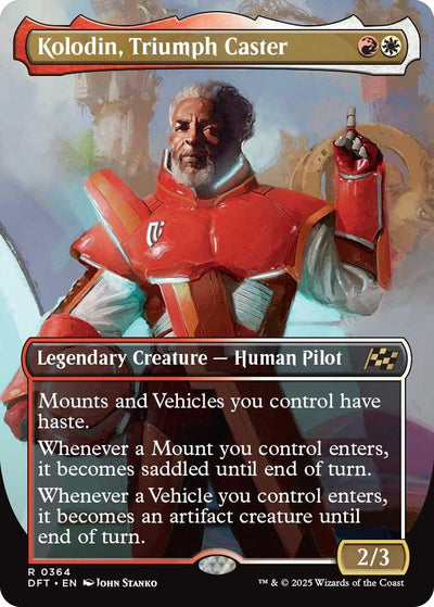 Kolodin, Triumph Caster (Borderless) (364) (Aetherdrift)