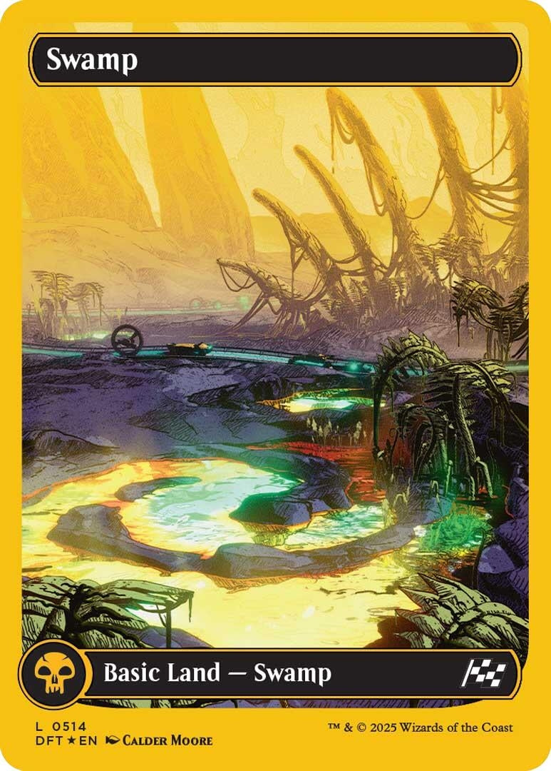 Swamp (0514) (First-Place Foil) (514) (Aetherdrift)