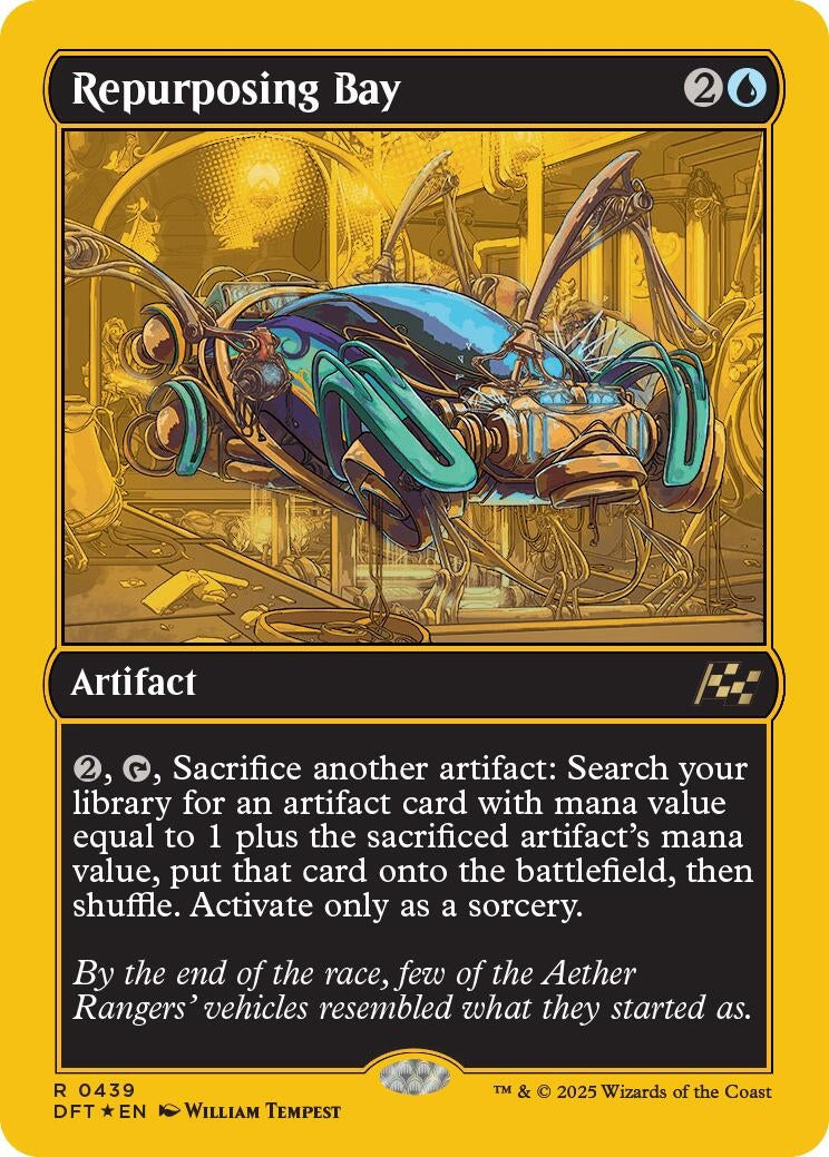 Repurposing Bay (First-Place Foil) (439) (Aetherdrift)