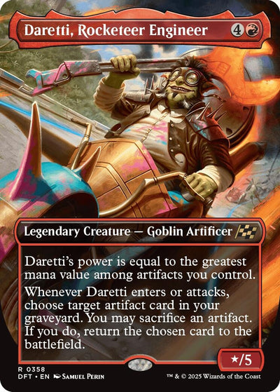 Daretti, Rocketeer Engineer (Borderless) (358) (Aetherdrift)
