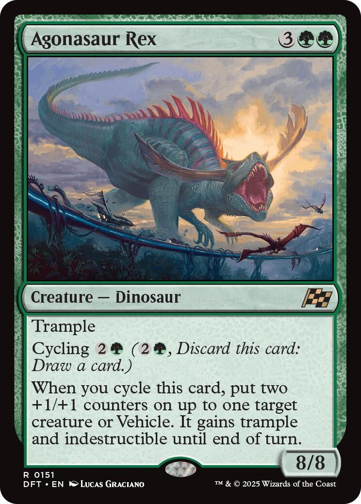 Agonasaur Rex (151) (Aetherdrift)