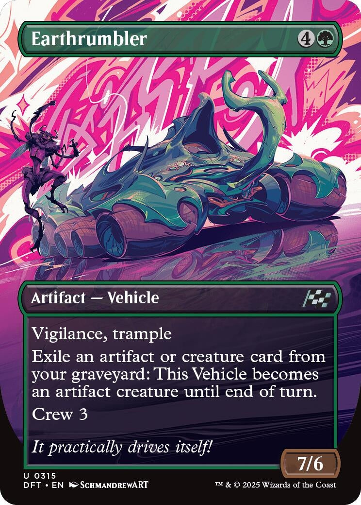 Image for Earthrumbler (Borderless) (315) (Aetherdrift) - Magic: The Gathering