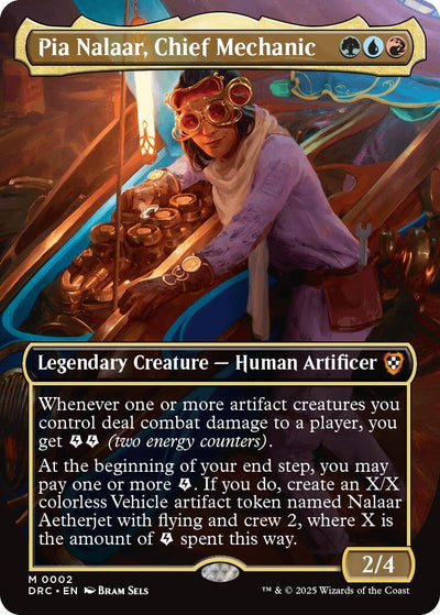 Pia Nalaar, Chief Mechanic (Borderless) (2) (Commander: Aetherdrift)