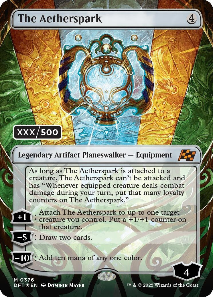 The Aetherspark (Serial Numbered) (376) (Aetherdrift)