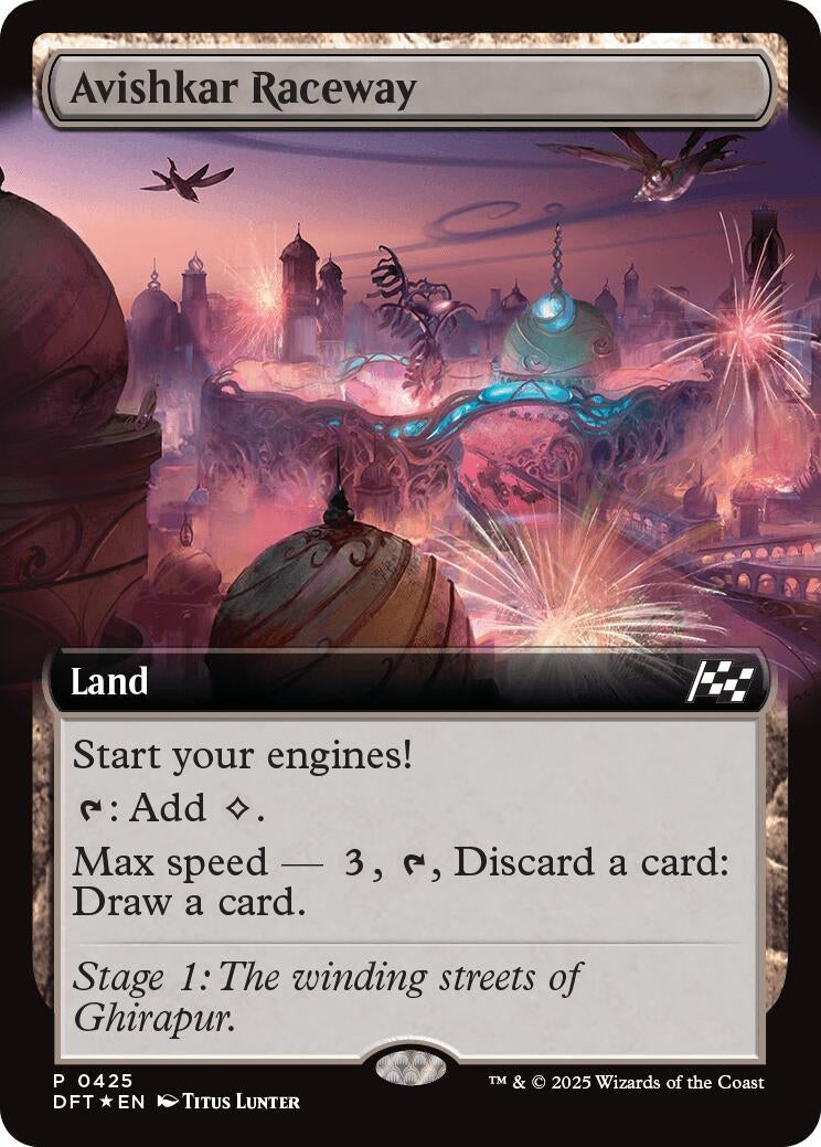 Avishkar Raceway (Extended Art) (425) (Aetherdrift)