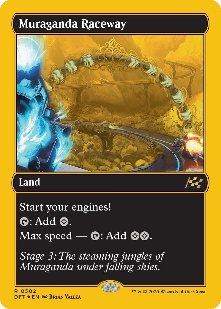 Image for Muraganda Raceway (First-Place Foil) (502) (Aetherdrift) - Magic: The Gathering