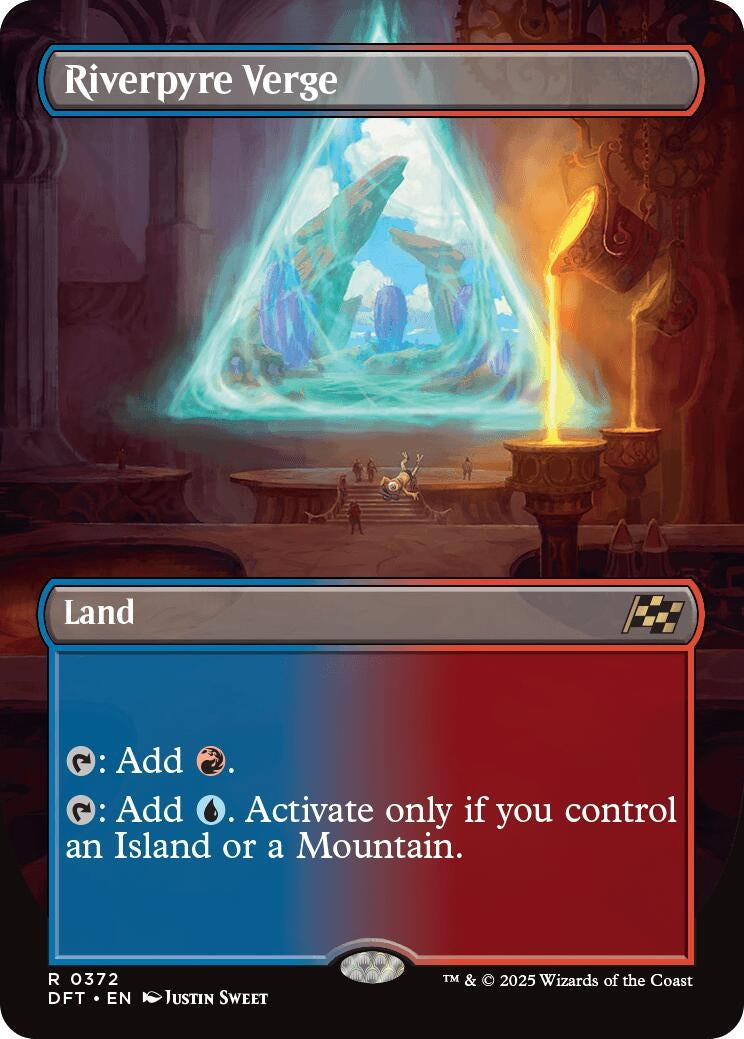 Riverpyre Verge (Borderless) (372) (Aetherdrift) (DFT)