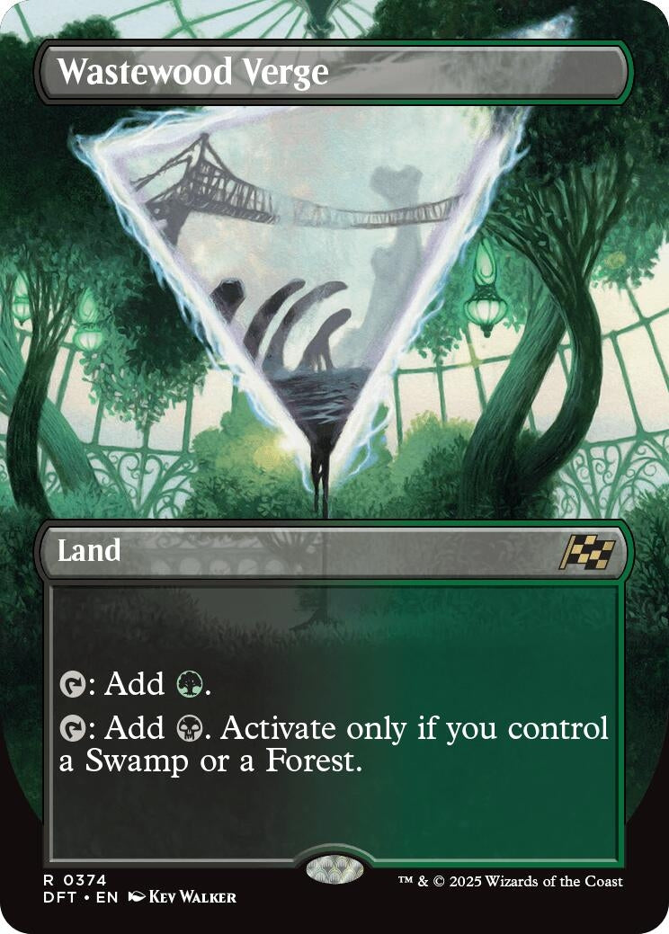 Wastewood Verge (Borderless) (374) (Aetherdrift)