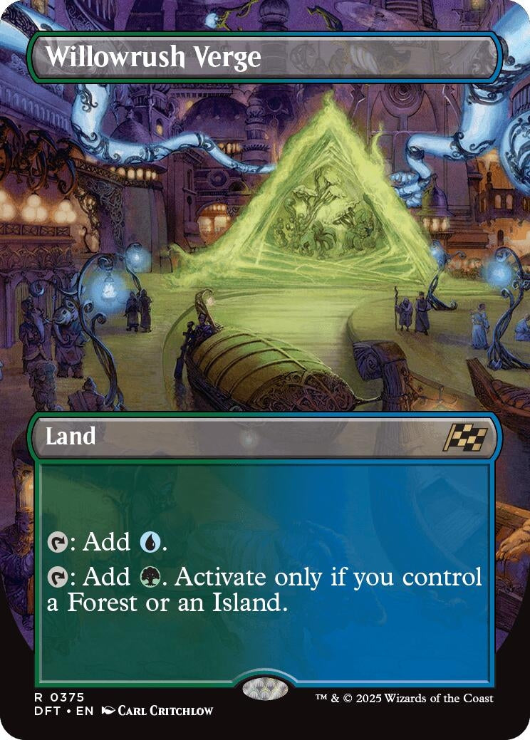 Willowrush Verge (Borderless) (375) (Aetherdrift) (DFT)