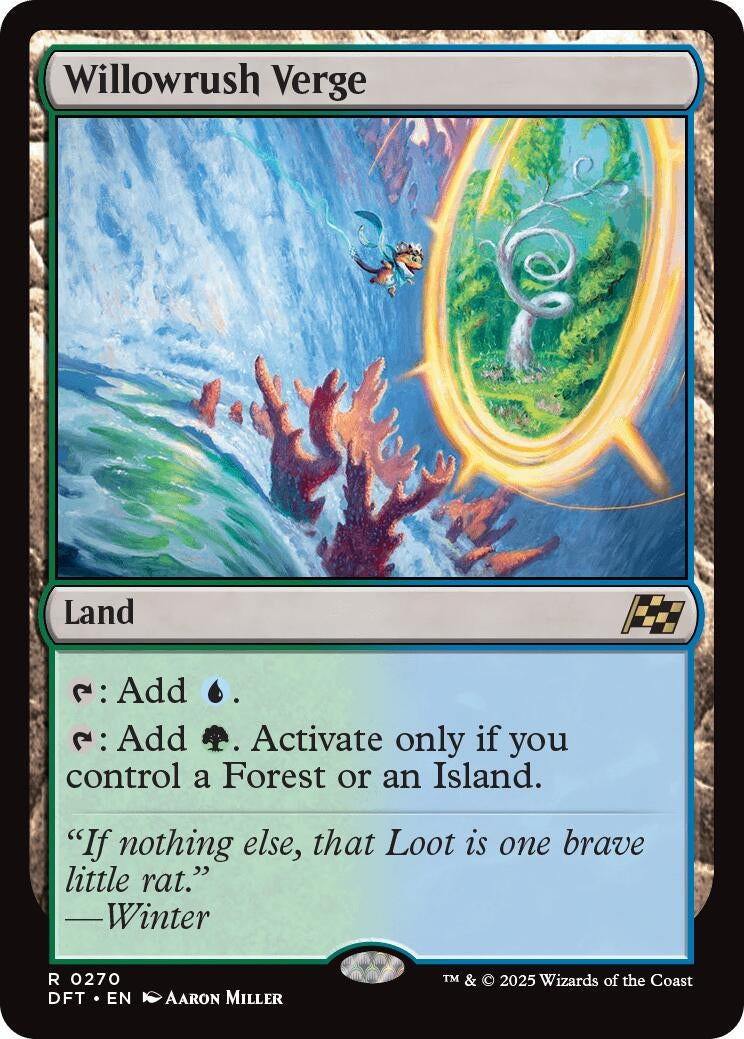 Image for Willowrush Verge (270) (Aetherdrift) - Magic: The Gathering