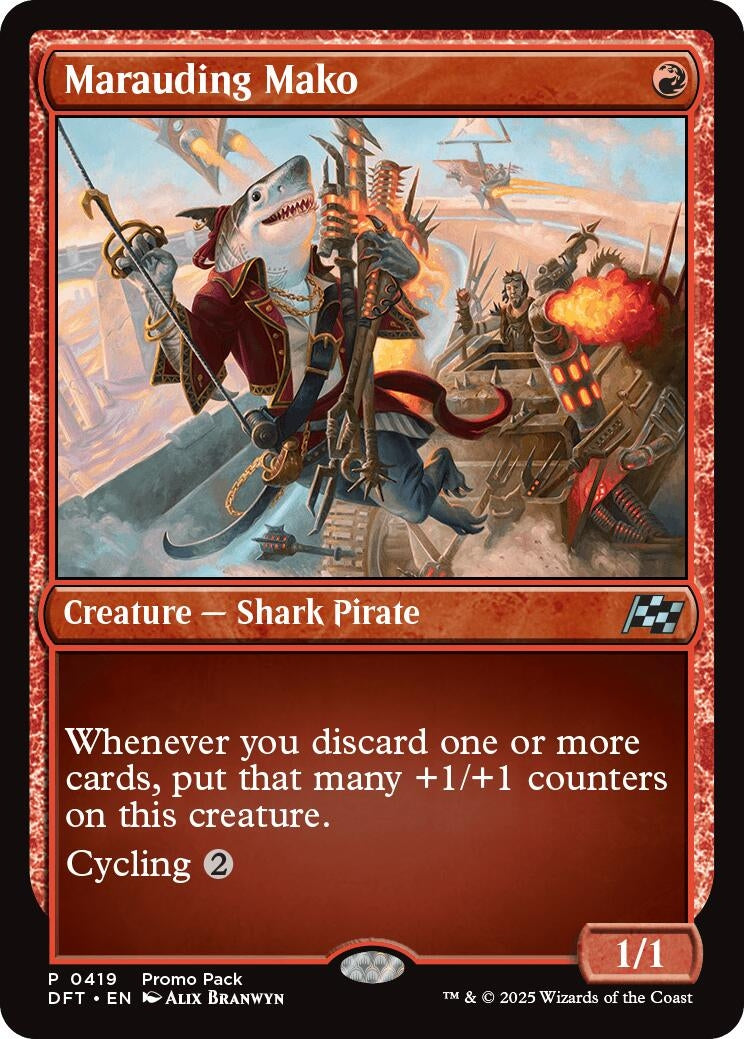Marauding Mako (419) (Promo Pack: Aetherdrift)