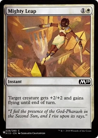 Mighty Leap (028/280) (The List Reprints)