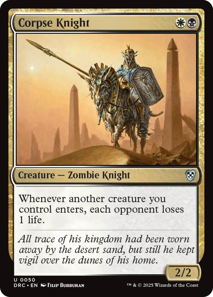 Corpse Knight (50) (Commander: Aetherdrift)