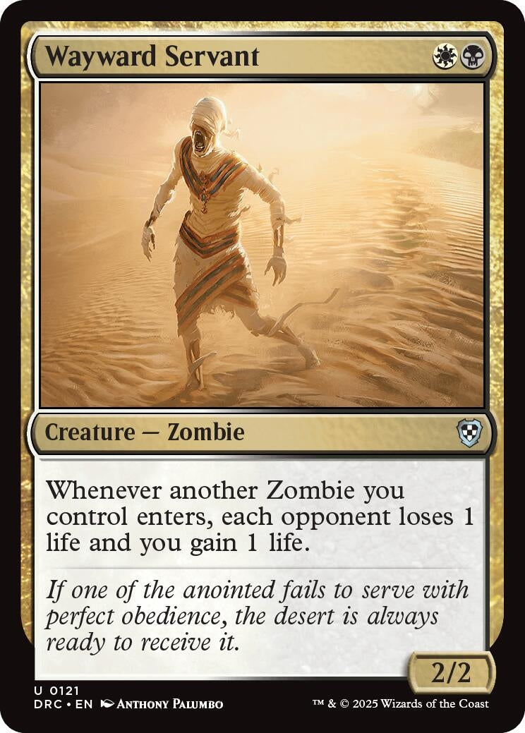 Wayward Servant (121) (Commander: Aetherdrift)