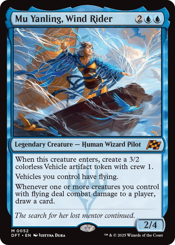 Image for Mu Yanling, Wind Rider (52) (Aetherdrift) - Magic: The Gathering