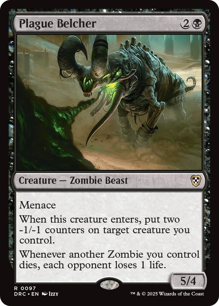 Plague Belcher (97) (Commander: Aetherdrift)