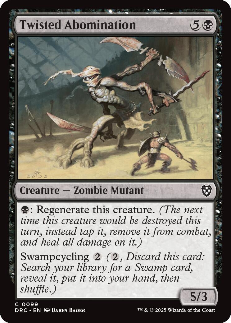 Twisted Abomination (99) (Commander: Aetherdrift)