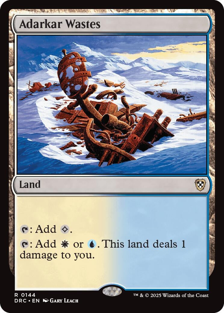 Adarkar Wastes (144) (Commander: Aetherdrift)