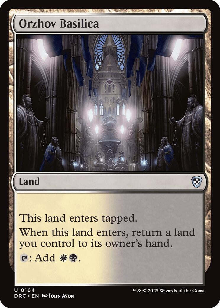 Orzhov Basilica (164) (Commander: Aetherdrift)