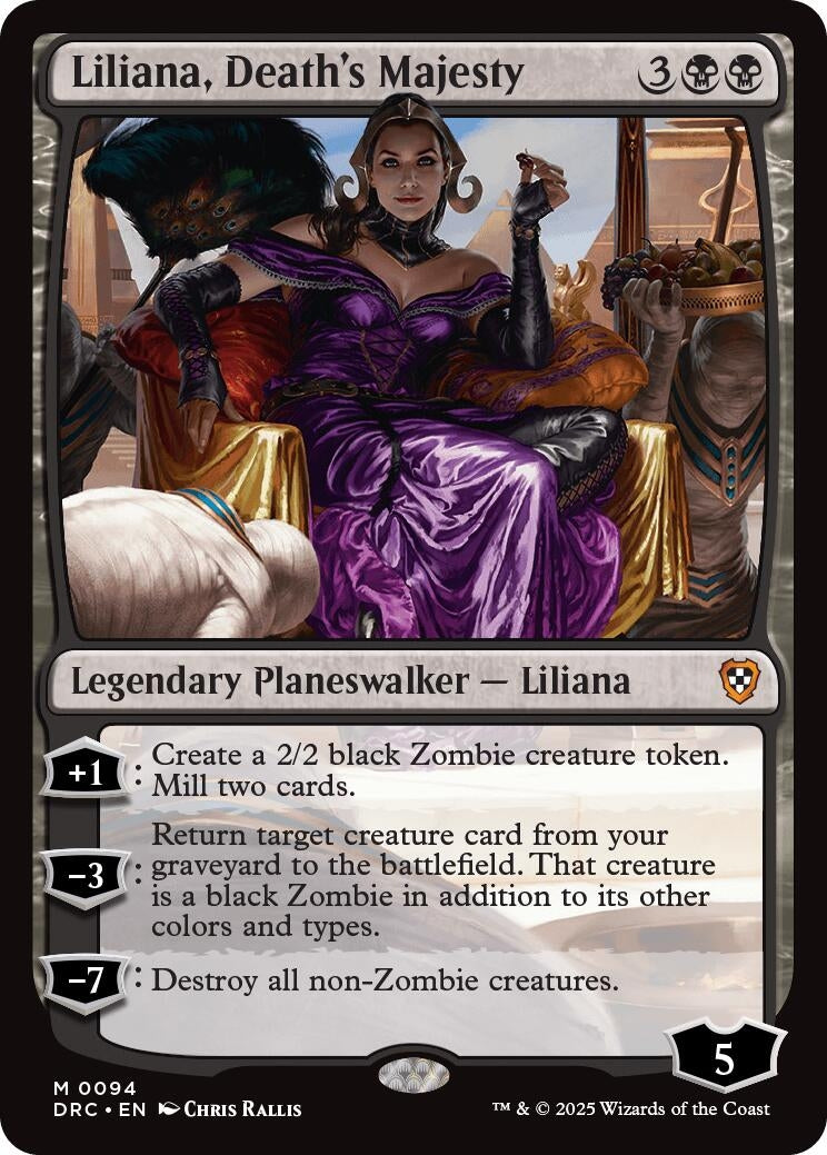 Liliana, Death's Majesty (94) (Commander: Aetherdrift)