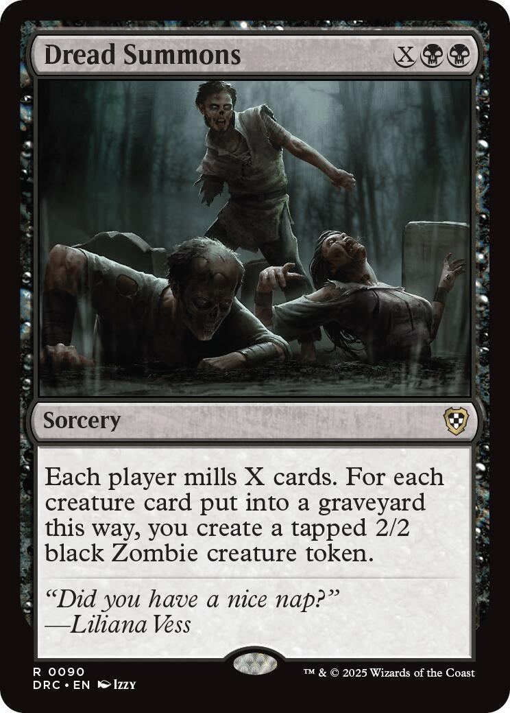 Dread Summons (90) (Commander: Aetherdrift)