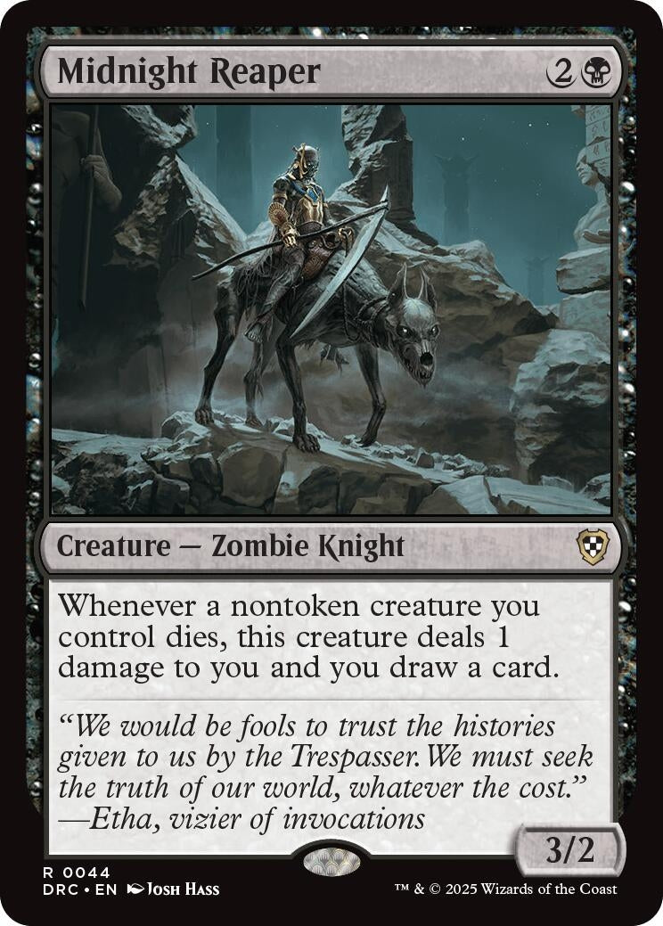 Midnight Reaper (44) (Commander: Aetherdrift)