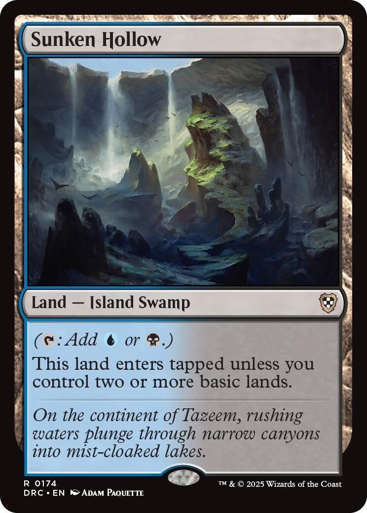 Sunken Hollow (174) (Commander: Aetherdrift)