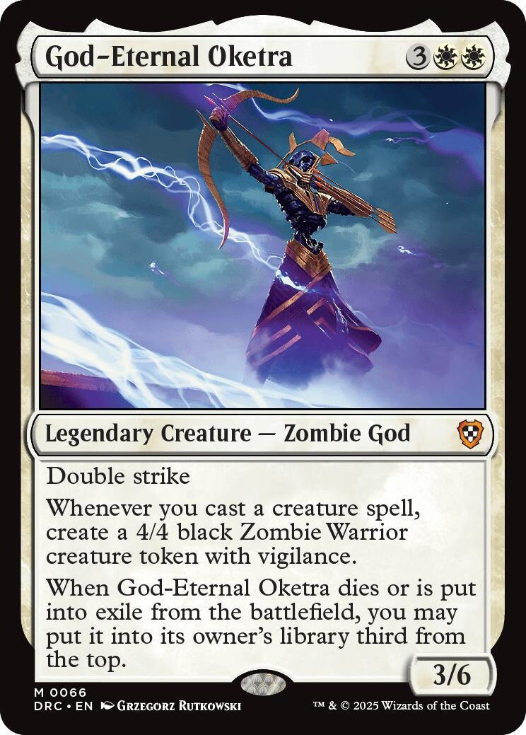 God-Eternal Oketra (66) (Commander: Aetherdrift)