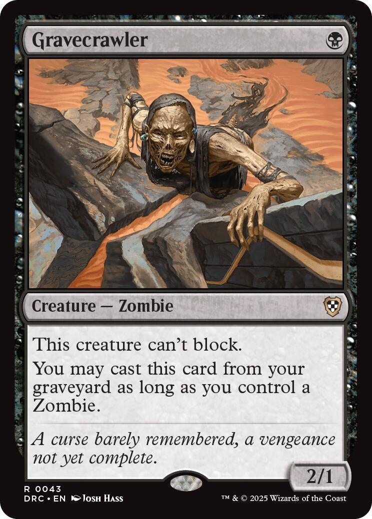 Gravecrawler (43) (Commander: Aetherdrift)