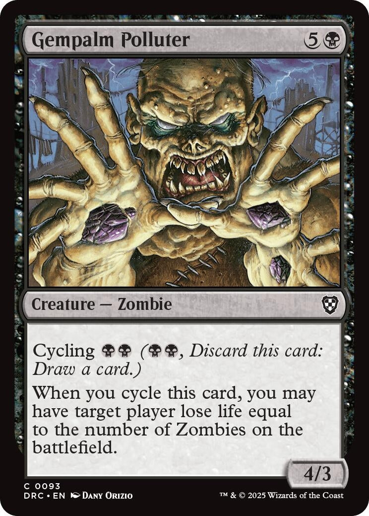 Gempalm Polluter (93) (Commander: Aetherdrift)