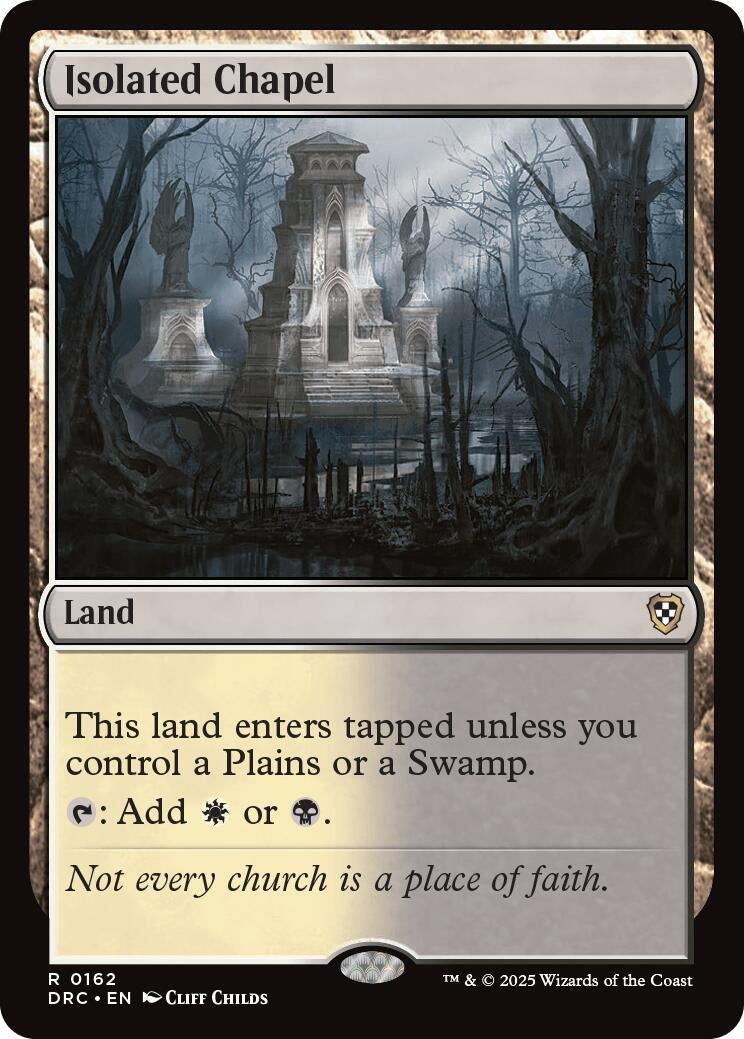 Isolated Chapel (162) (Commander: Aetherdrift)