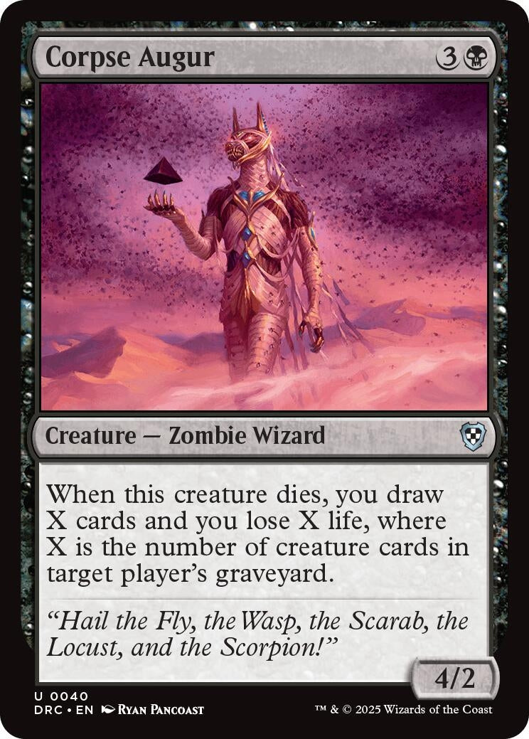 Corpse Augur (40) (Commander: Aetherdrift)